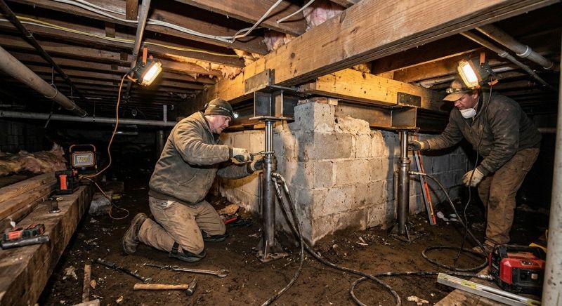 Basement Foundation Repair in Ashland, NE