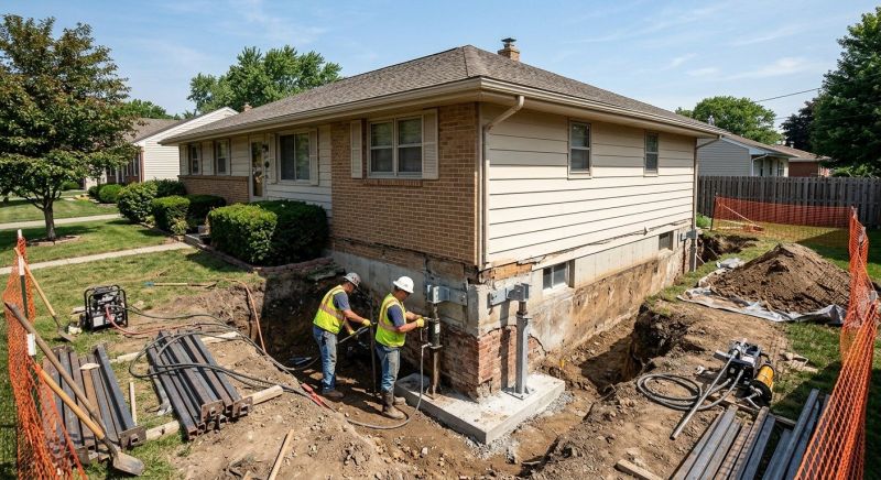 Building Foundation Repair in Colon, NE