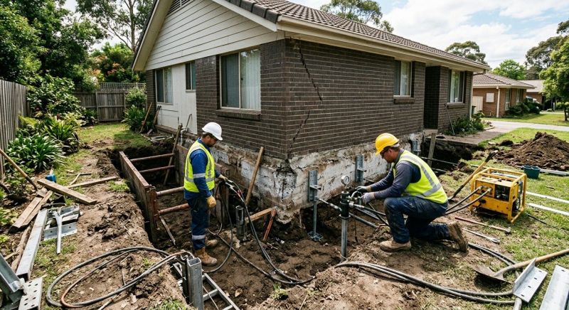 Building Foundation Repair in Council Bluffs, IA