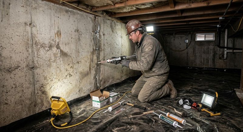 Concrete Foundation Repair in Bellevue, NE