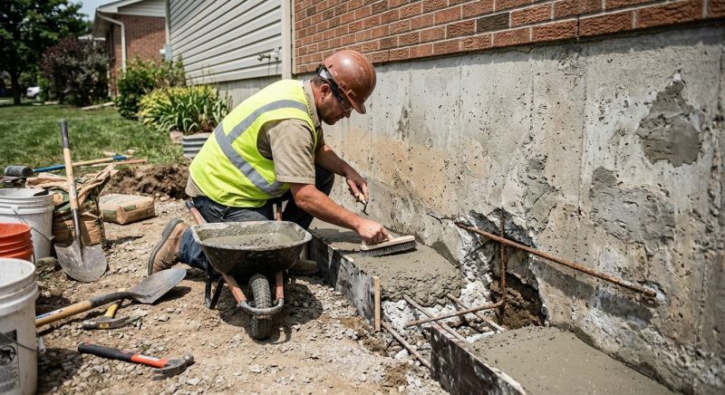 Concrete Foundation Repair in Omaha, NE