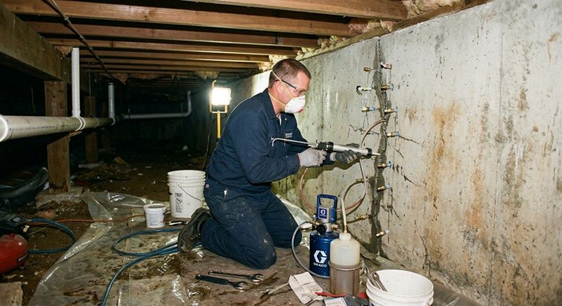 Crawlspace Foundation Repair in Pottawattamie County, IA