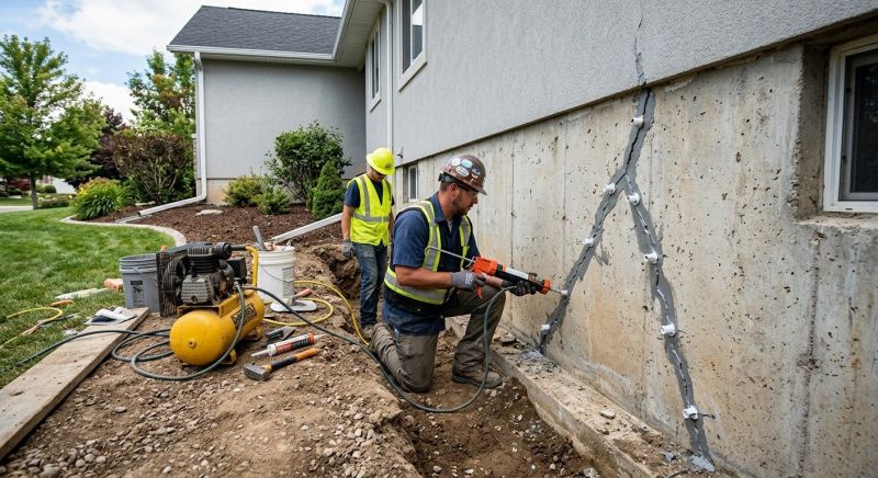 Foundation Damage Repair in Louisville, NE