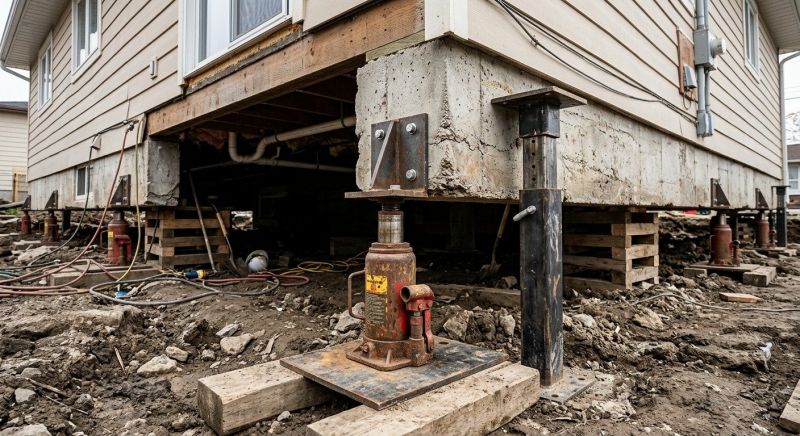 Foundation Lifting in Wahoo, NE
