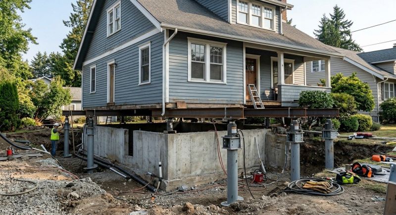Foundation Raising in Blair, NE