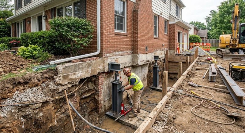 Foundation Repair in Bennington, NE