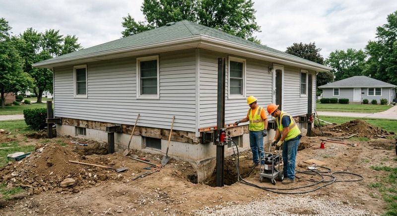 Home Foundation Leveling in Elkhorn, NE