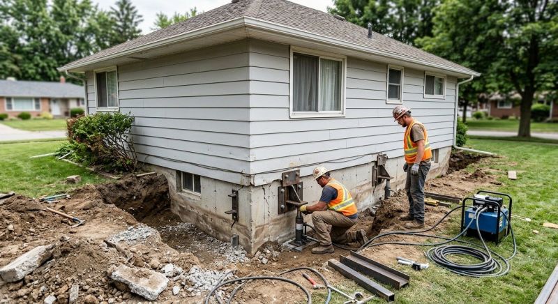 Home Foundation Repair in Colon, NE
