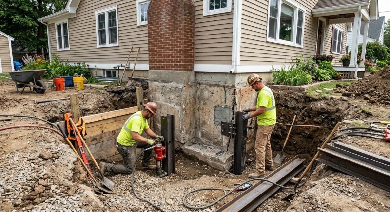Home Foundation Repair in Pottawattamie County, IA