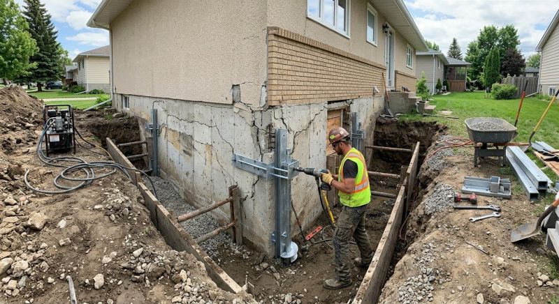 Home Foundation Repair in Sarpy County, NE