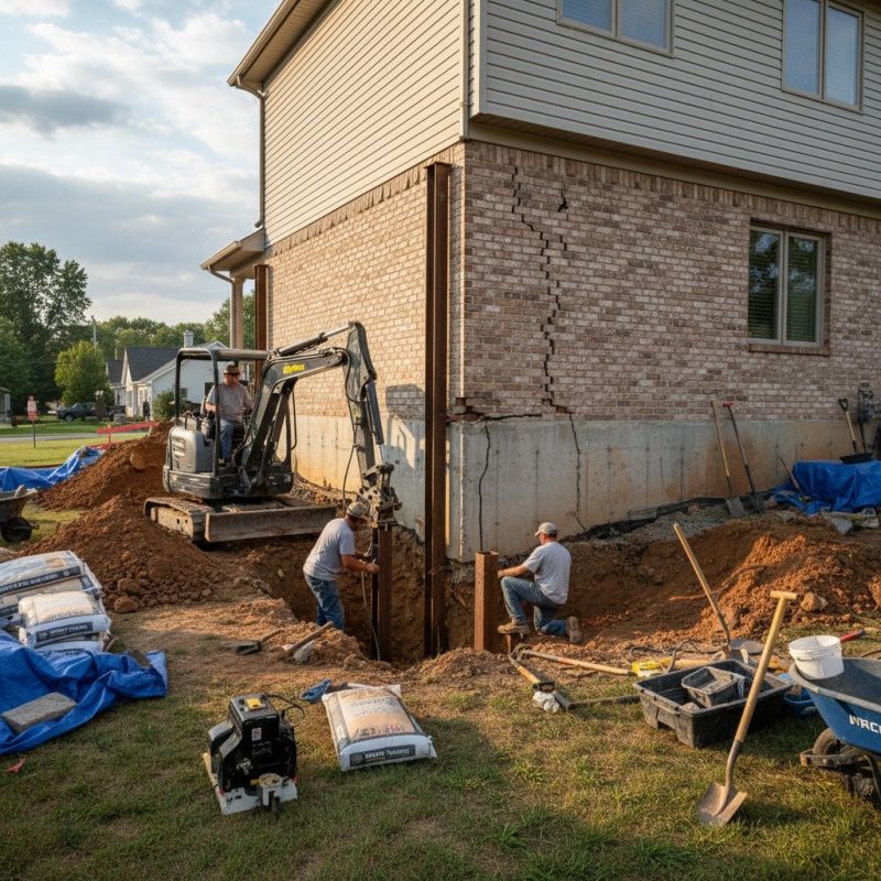 Home Foundation Repair in Wahoo, NE