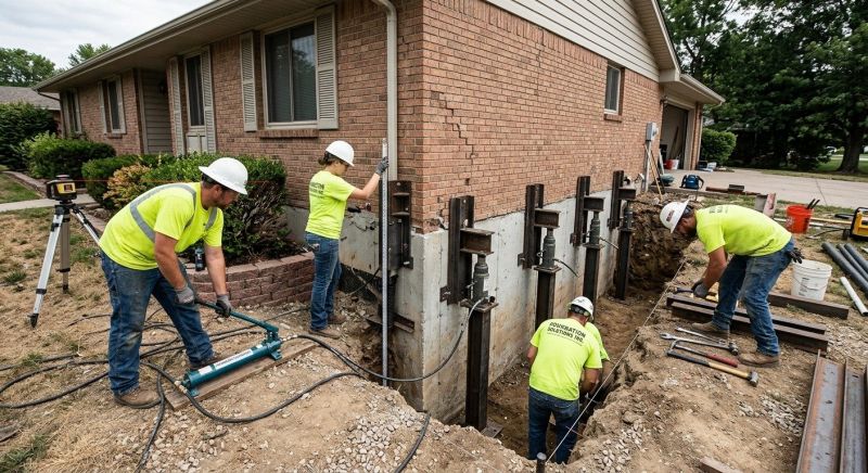 House Leveling in Louisville, NE