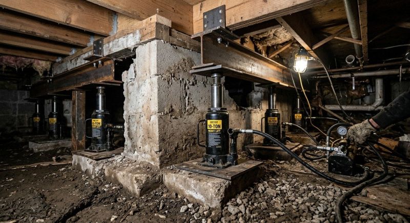 House Leveling in Pottawattamie County, IA
