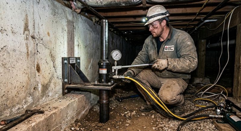 Settling Foundation Service in Fremont, NE