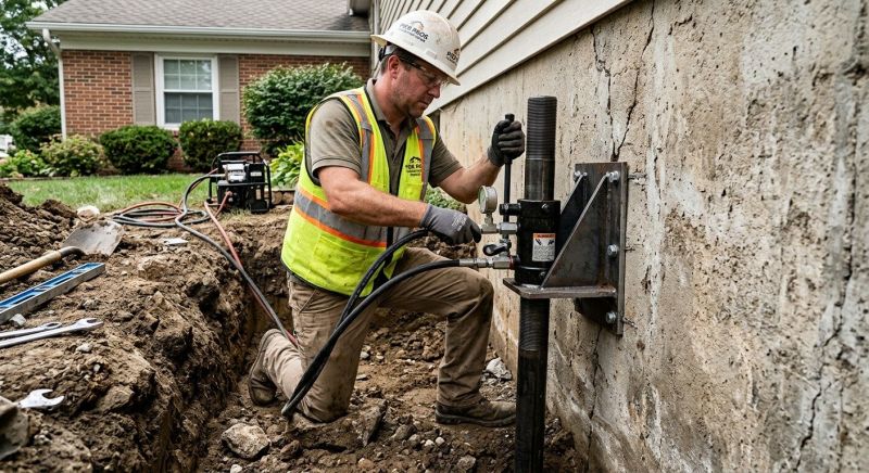 Settling Foundation Service in Pottawattamie County, IA