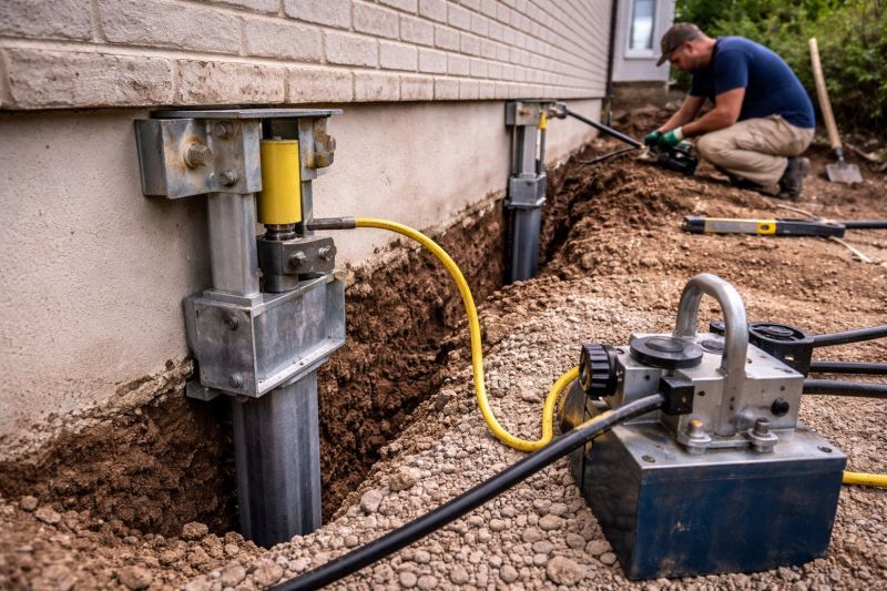 Sinking Foundation Repair in Fremont, NE